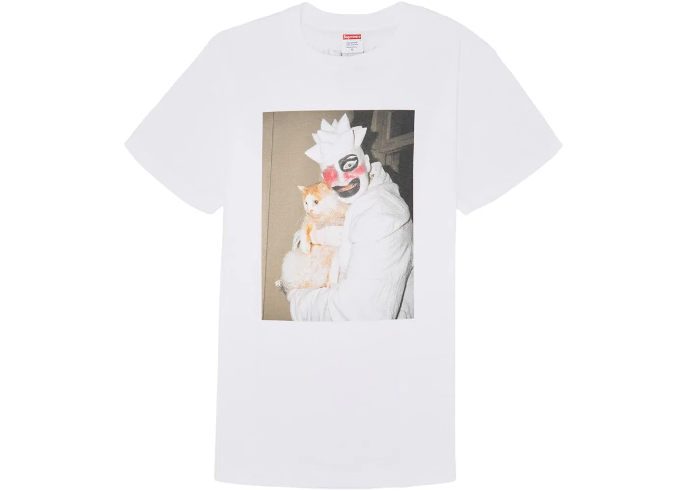 Мужская футболка с принтом Leigh Bowery Supreme, White