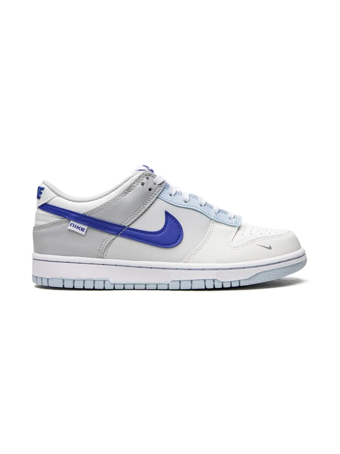 Кроссовки Dunk Low в цвете Айвори Гипер Роял Nike, нейтральный