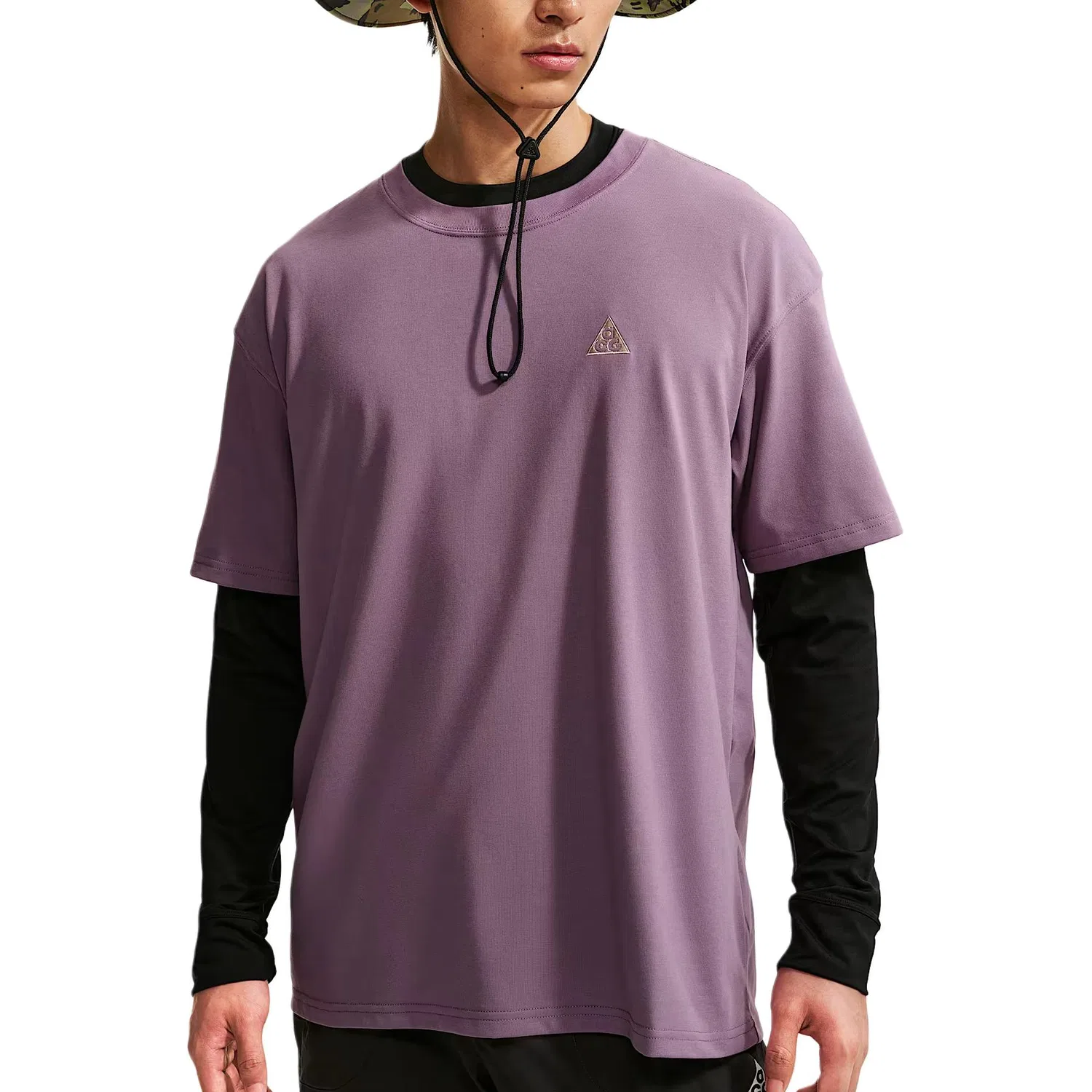 Мужская футболка с коротким рукавом Nike ACG Quick Dry, Цвет Dust Purple