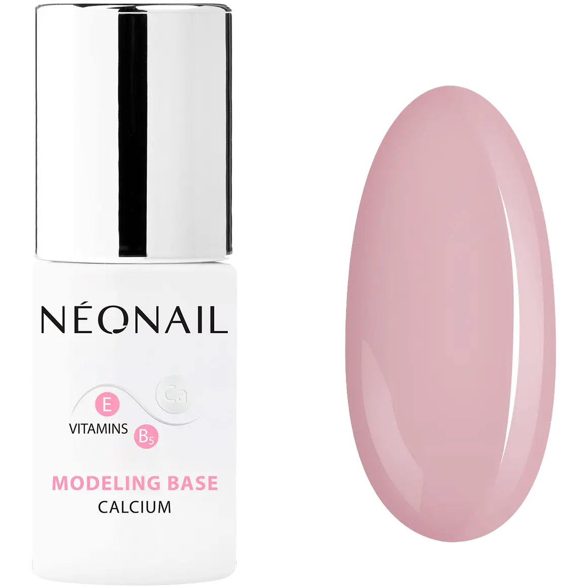 

Neonail Calcium Neutral Pink база для моделирования ногтей, 7,2 мл
