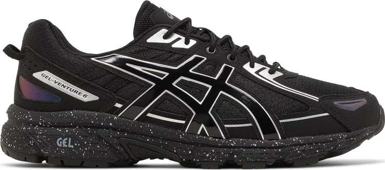 Кроссовки gel venture 6 trail 'black' Asics, черный - фото