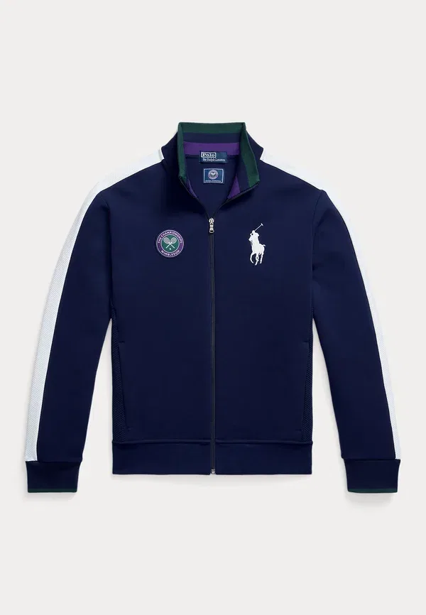 Куртка из джерси Wimbledon ballperson jacket Polo Ralph Lauren, Refined темно-синий — фото 4