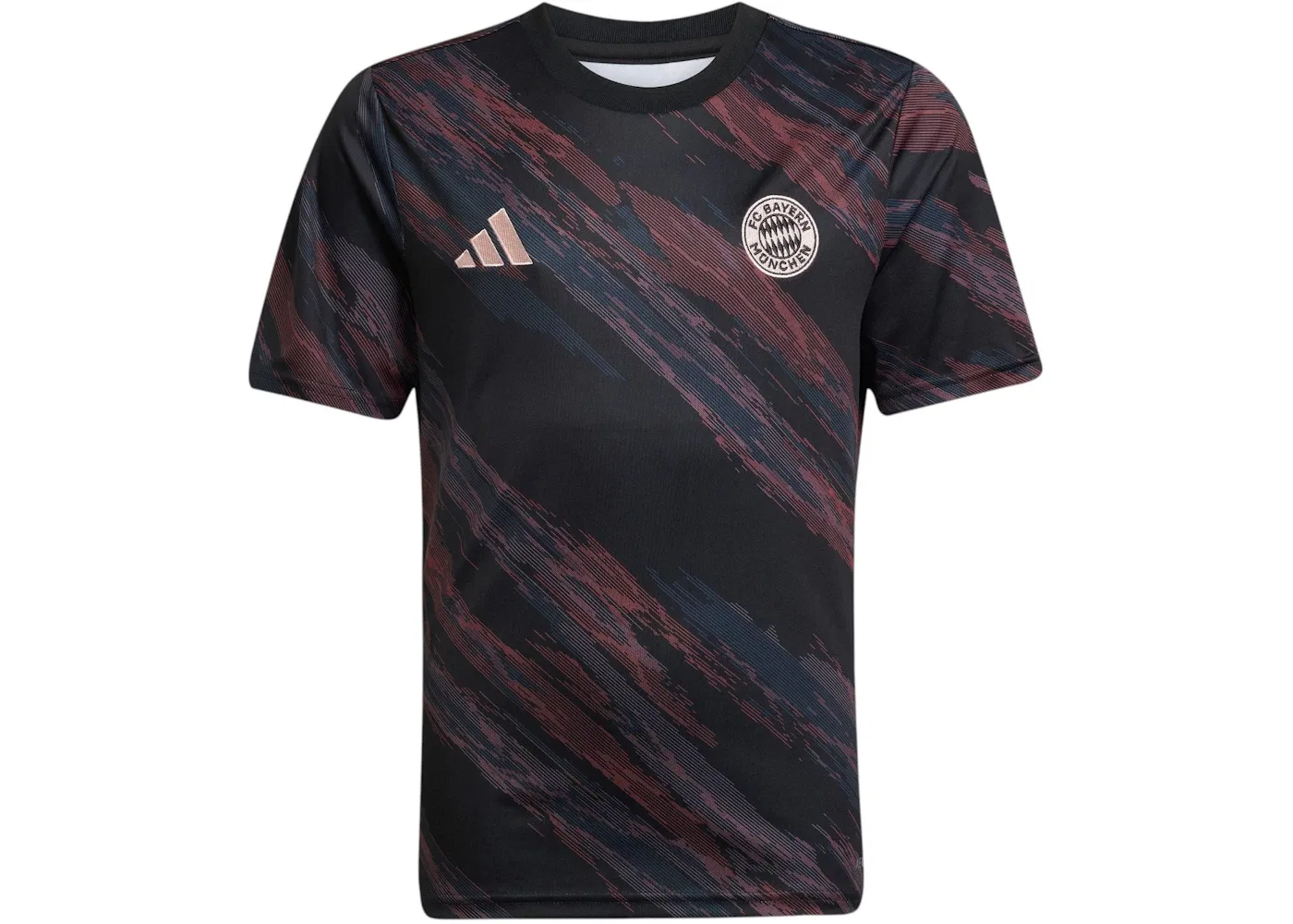 Детская футболка-джерси FC Bayern 25/26 Pre-Match Jersey Adidas, Black