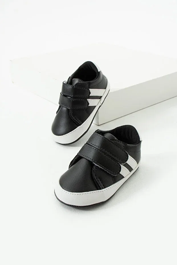 Детские ботинки для новорожденных без каблука Yummy Kids, Black