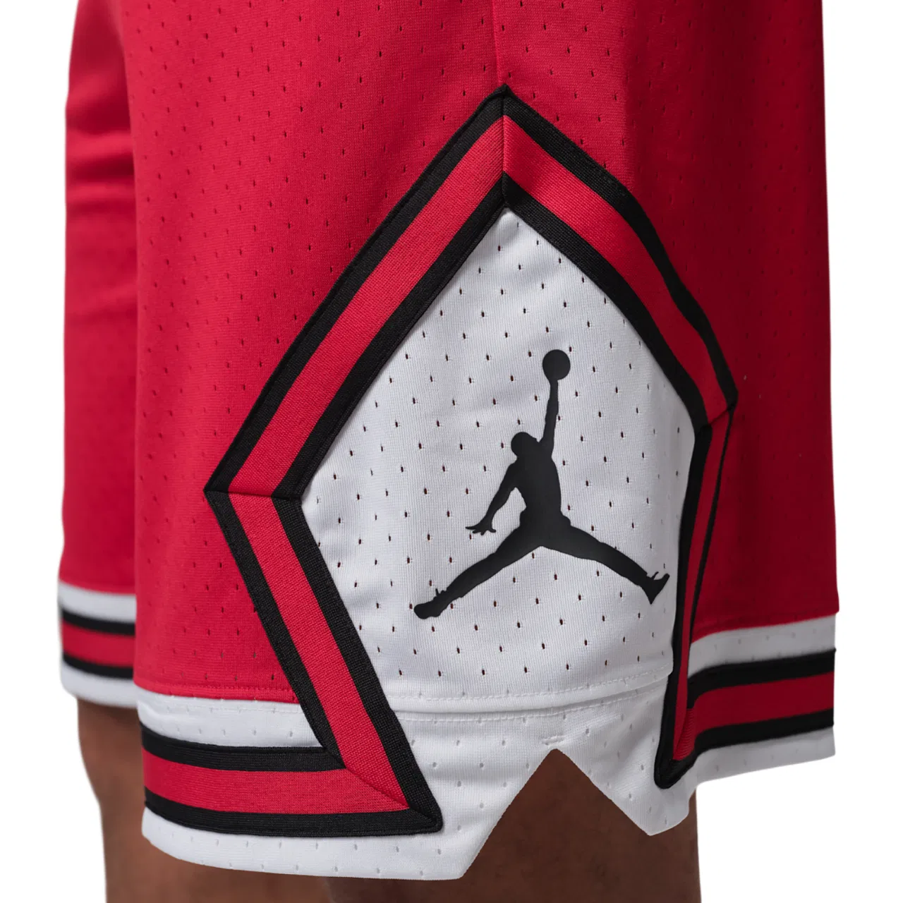 Мужские шорты Dri-FIT SPT 9" Diamond Jordan, цвет White/Gym Red — фото 4