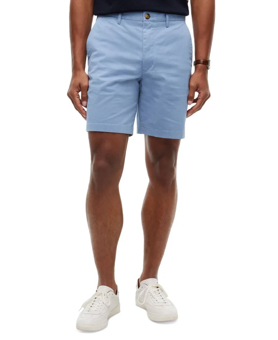 Шорты из твила Dover Essential Twill с длиной по внутреннему шву 20 см Tommy Hilfiger, Brisk Blue