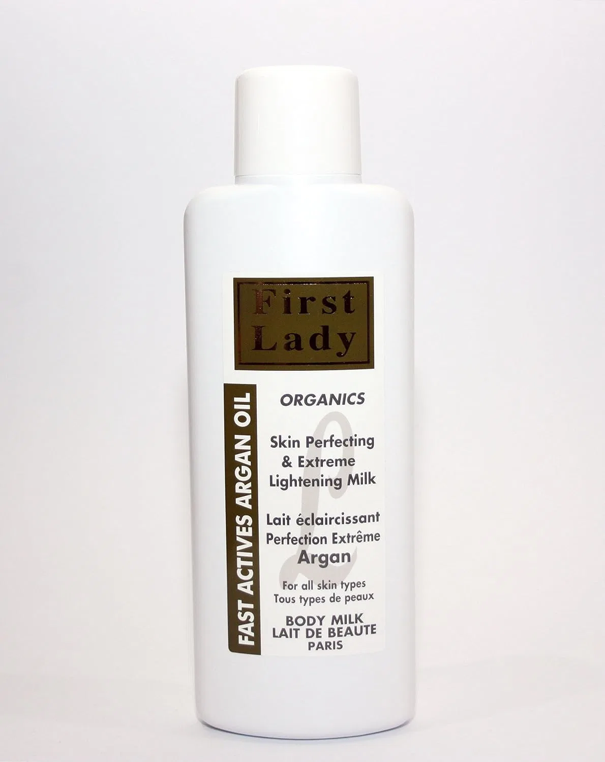 Лосьон для тела осветляющий First Lady Organics Skin Perfecting & Extreme Lightening, 750 мл, Argan Oil