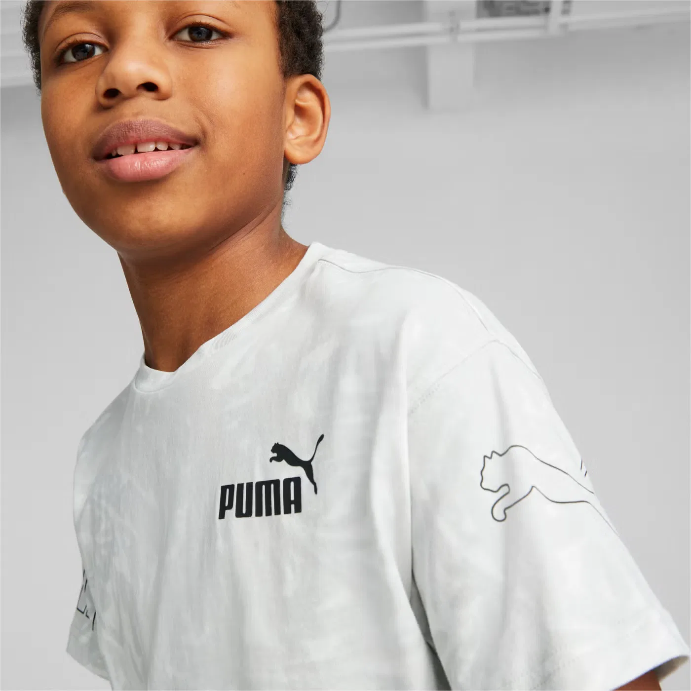 Футболка с принтом Power Summer Puma, белый — фото 4