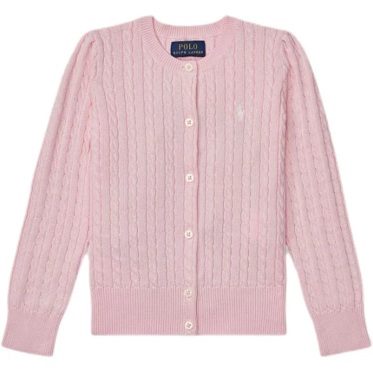 Детский свитер с круглым вырезом Polo Ralph Lauren, Pastel Pink