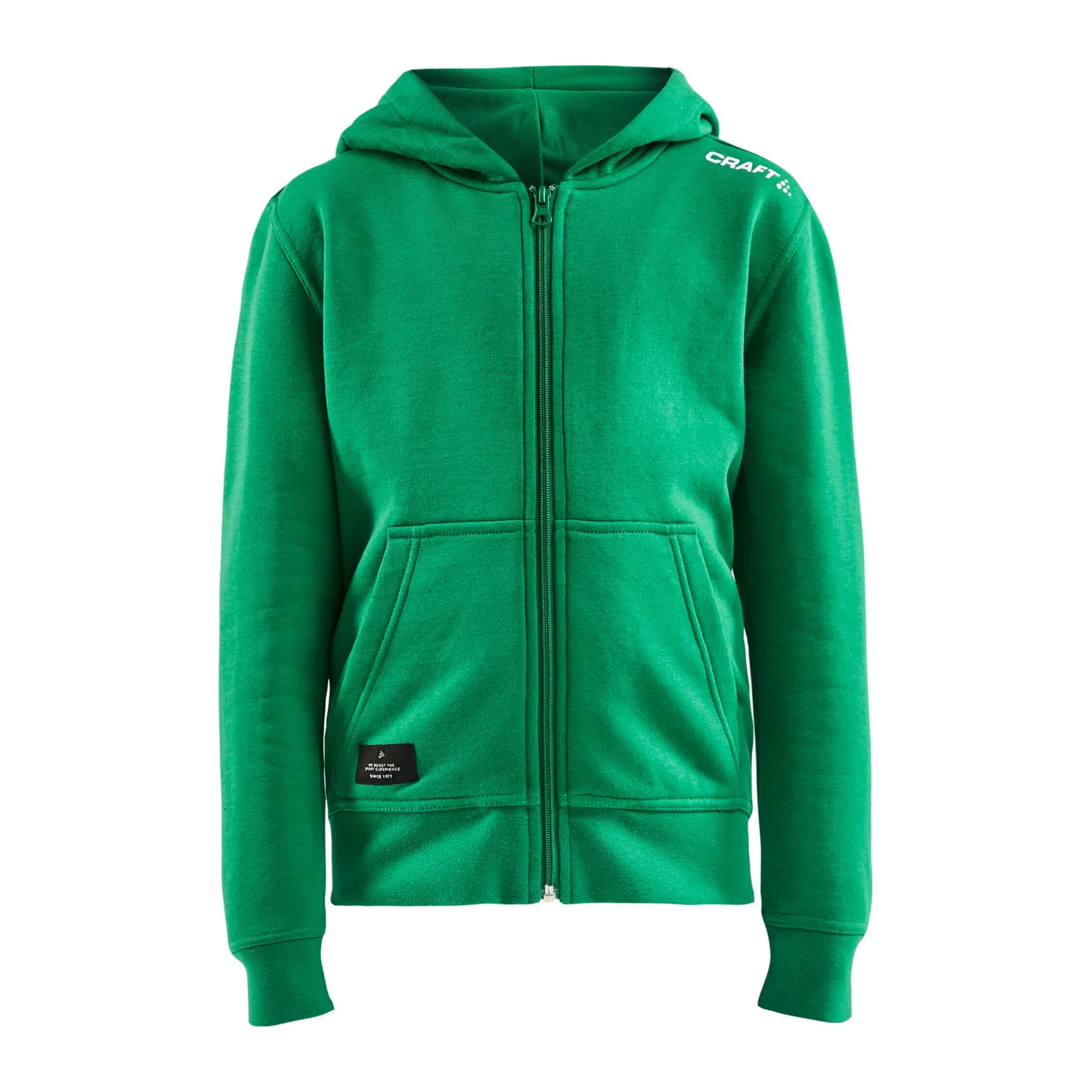 Детская толстовка с молнией COMMUNITY FZ HOODIE JR Craft, Grau — фото 3
