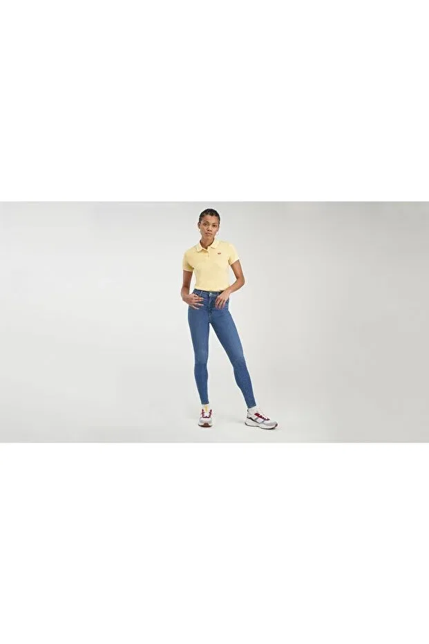 Женские джинсы скинни Super Skinny Levi'S, Med Indigo - Worn In — фото 4