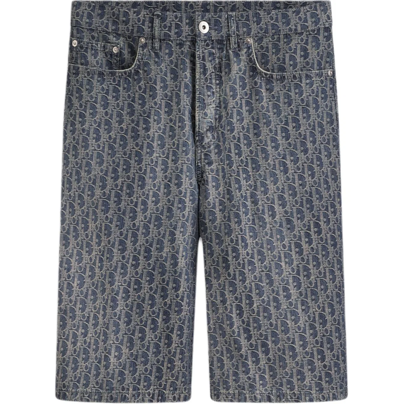 Мужские джинсовые шорты OBLIQUE DIOR, Blue