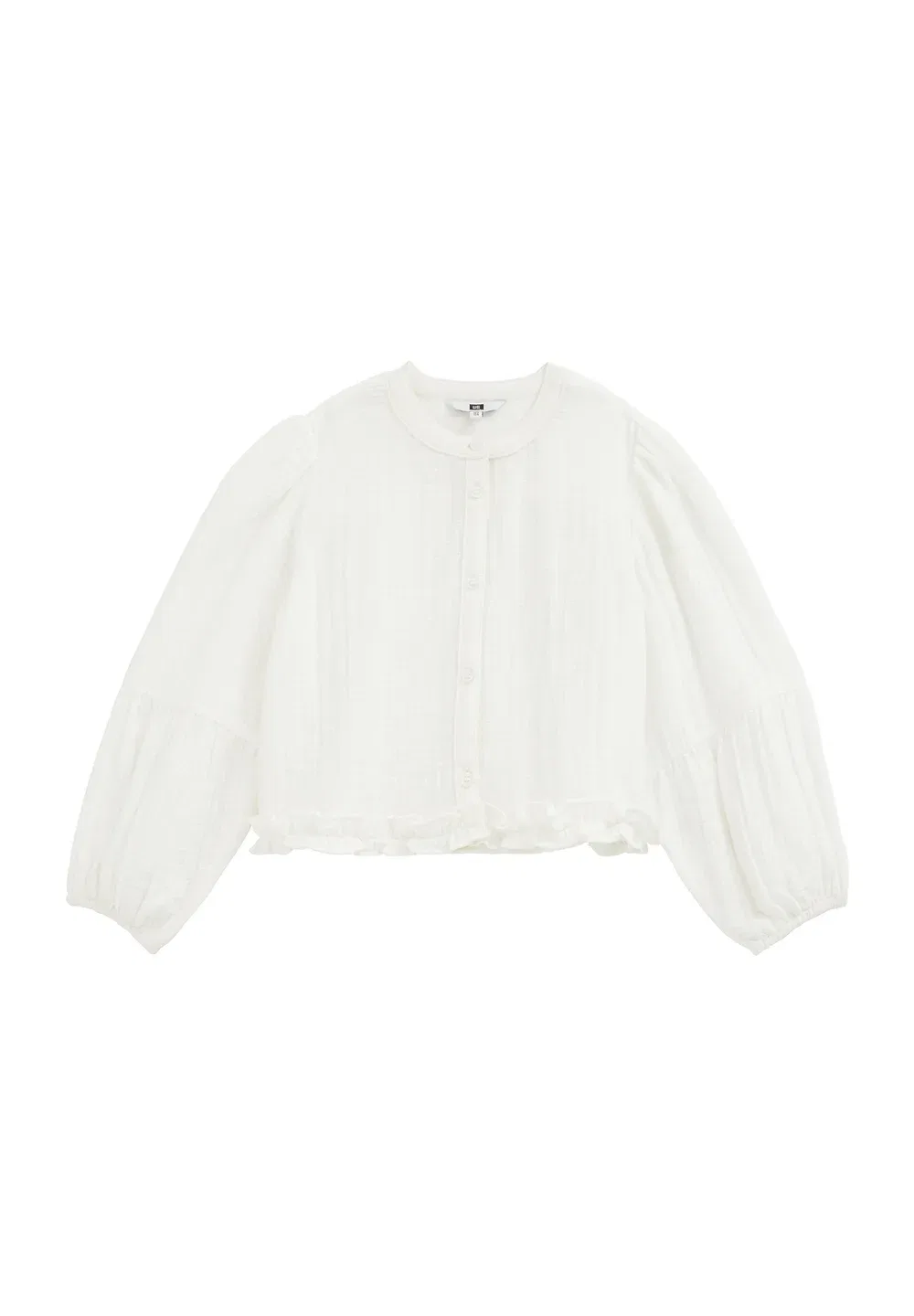 Блузка на пуговицах We Fashion, White