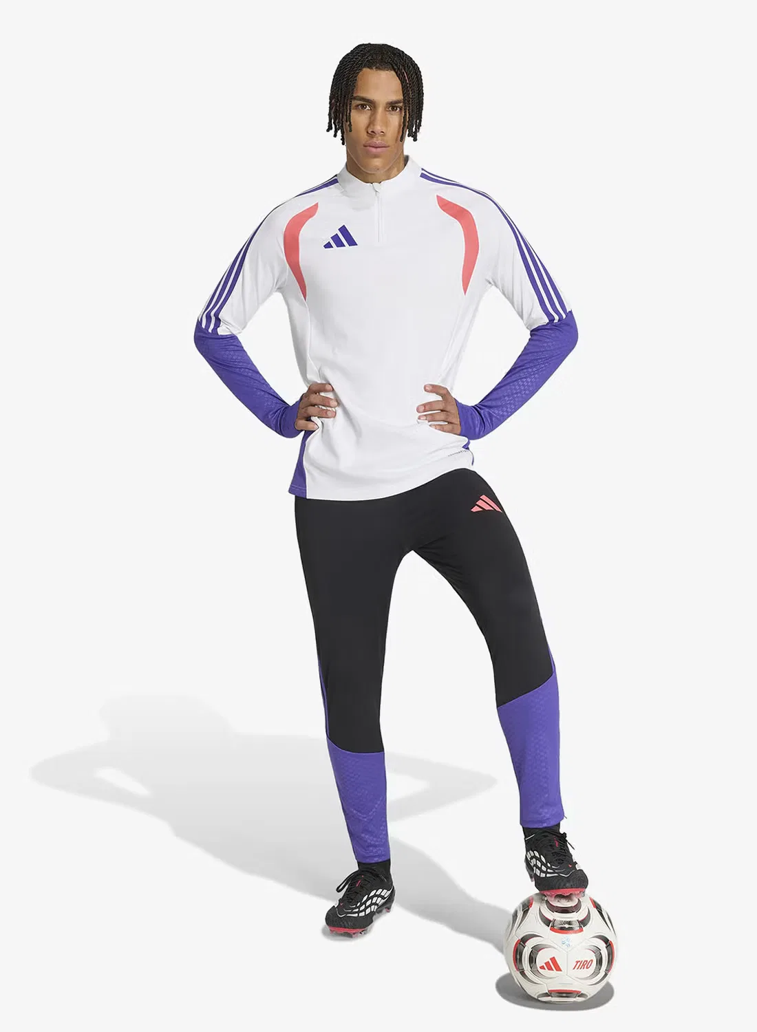 Тренировочная куртка с длинным рукавом Tiro 26 Adidas, белый — фото 3