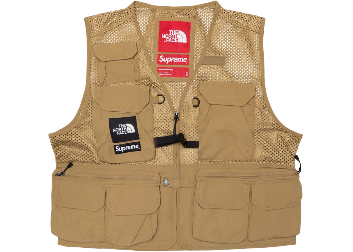 Мужской жилет с карманами Cargo Vest Supreme, Gold