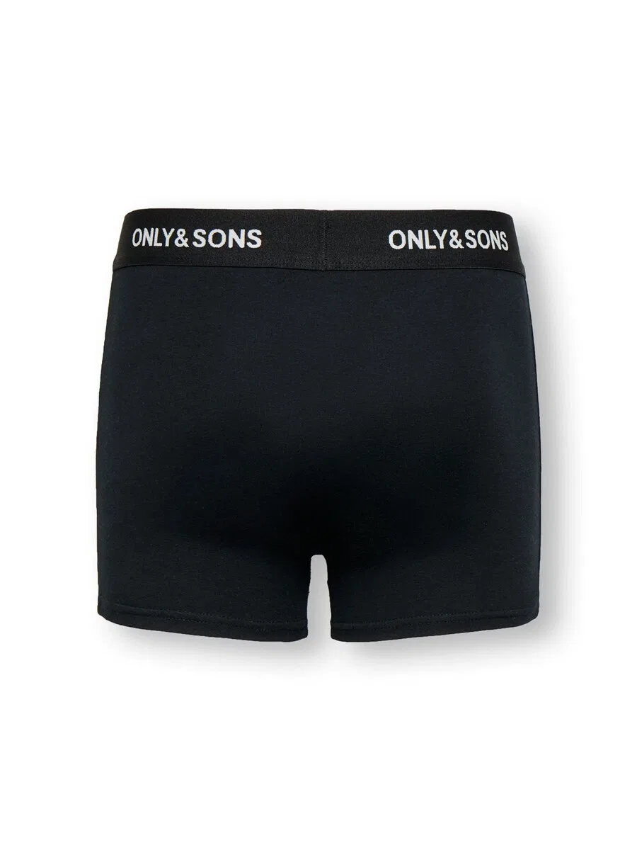 Детские трусы Only & Sons Junior 'OSJFITZ' черного цвета — фото 4