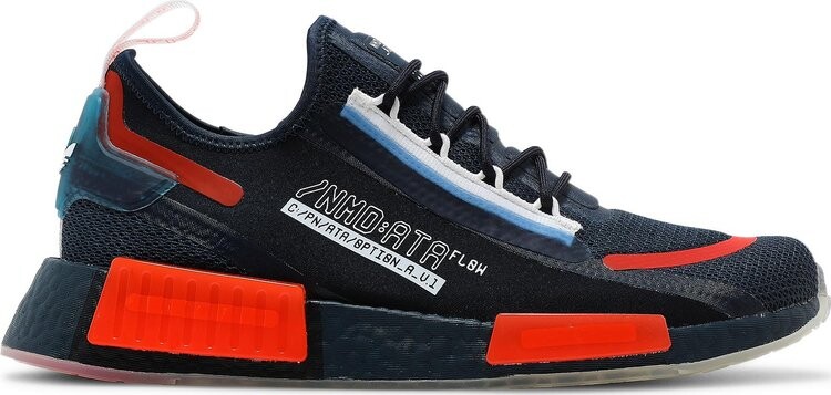 

Кроссовки Adidas NMD_R1 Spectoo 'Crew Navy Solar Red', синий