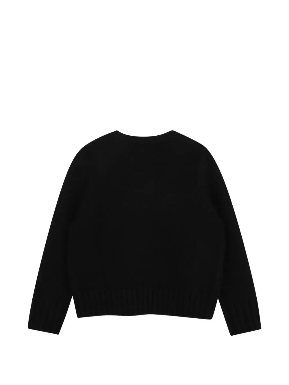 Свитер с вышитым логотипом Zadig & Voltaire Kids, черный — фото 2