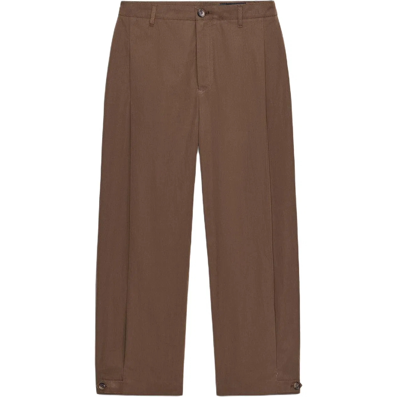 Женские брюки повседневные ZW Series ZARA, Brown