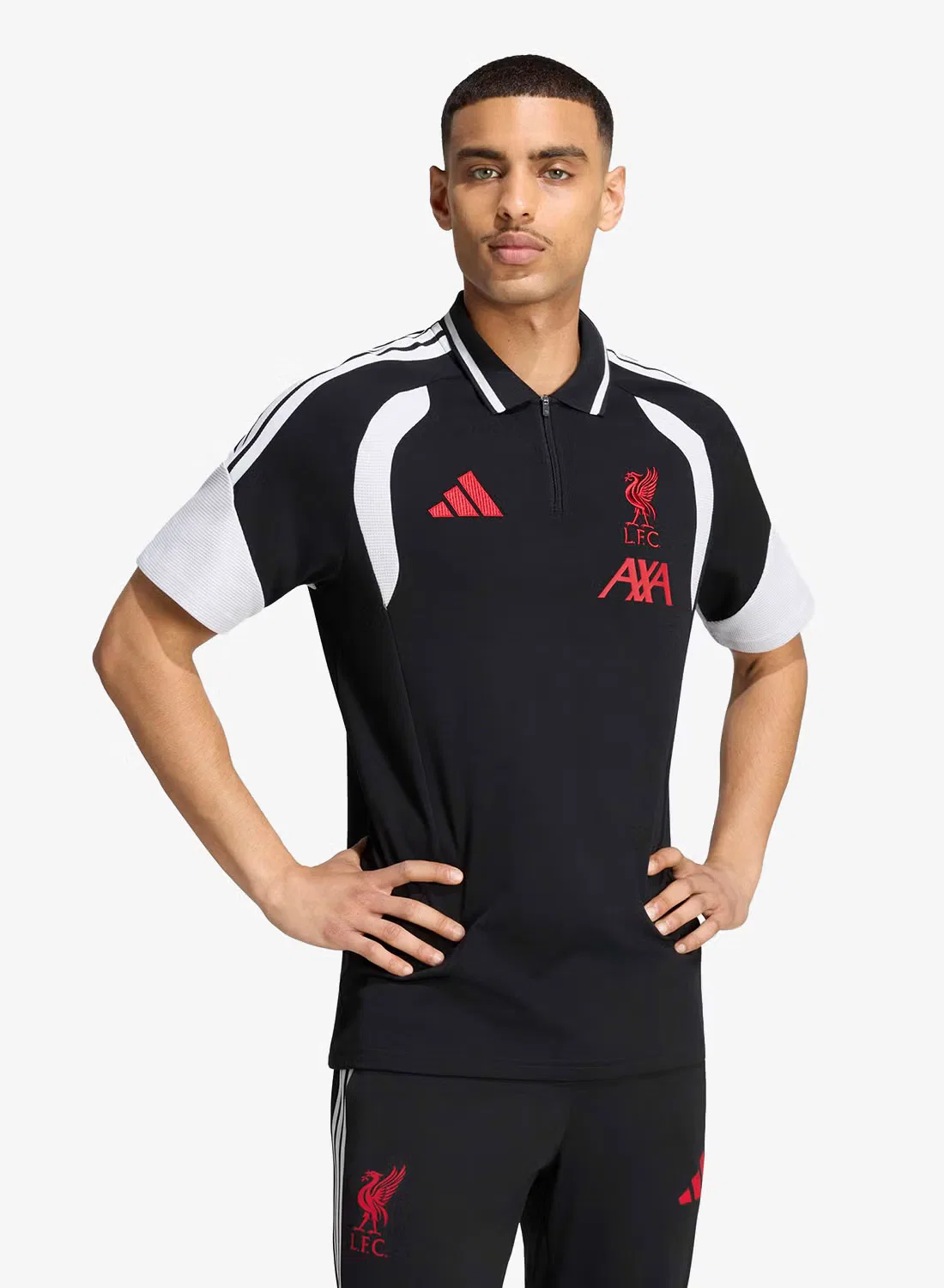 Поло с потайной застежкой Liverpool FC Adidas, поло