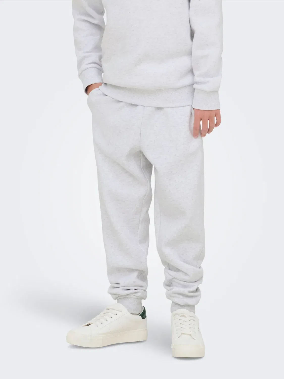 Спортивные штаны Osjceres стандартного кроя Only & Sons Junior, Super Light Grey Melange — фото 2