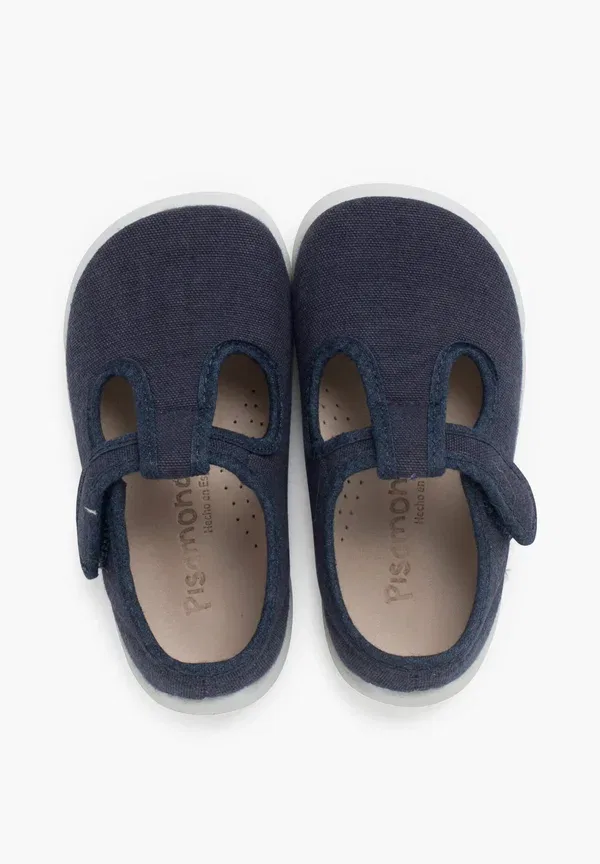 Кроссовки текстильные Touch-strap Pisamonas, Marine Blue, темно-синий — фото 3