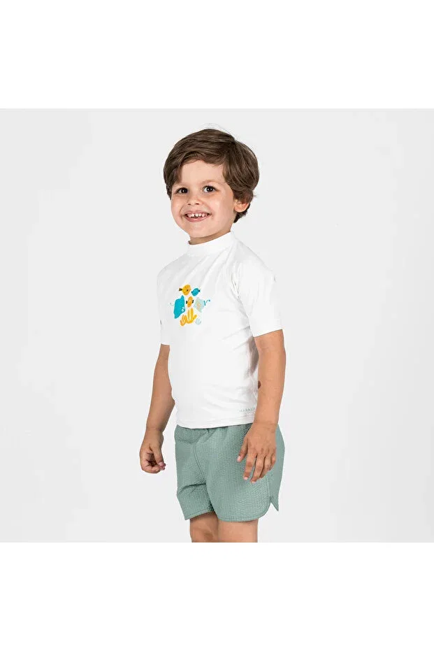 Детская футболка с принтом Fish Pattern Decathlon, Patterned — фото 4