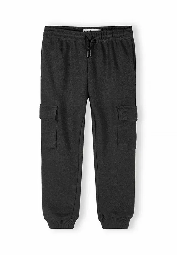 Брюки из футера джоггеры 2 шт в комплекте Minoti, Navy/Grey, темно-серый — фото 3