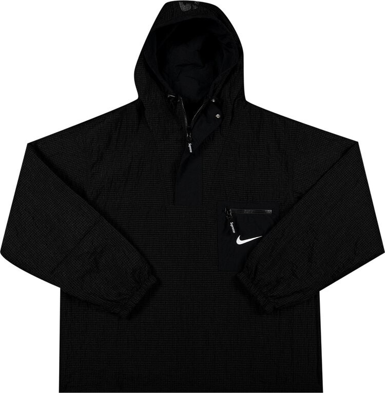 

Анорак Supreme x Nike Jewel Reversible Ripstop Anorak 'Black', черный