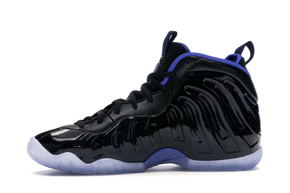 Детские кроссовки Lifestyle Nike Air Foamposite One, Black/White-Hyper Royal — фото 3