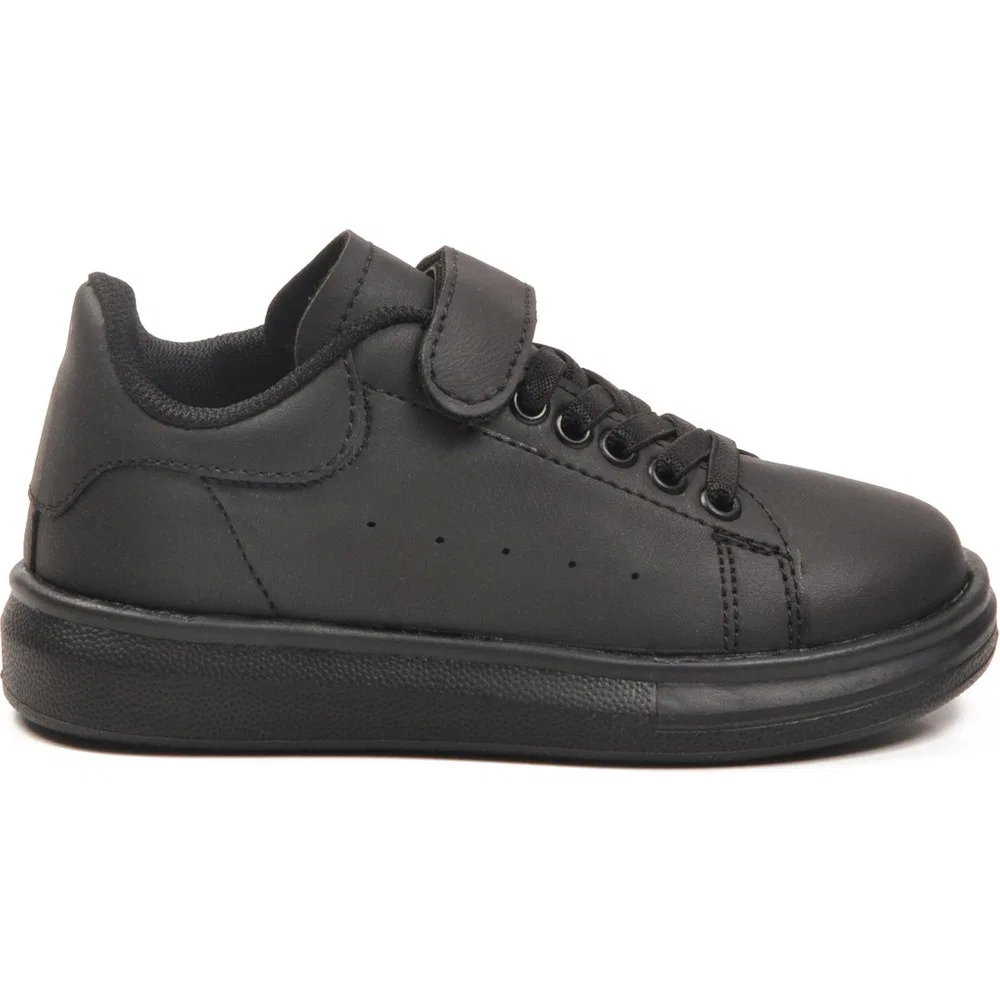 Детские спортивные кроссовки с ремешками, Black, модель 2540-26K P Ayakmod