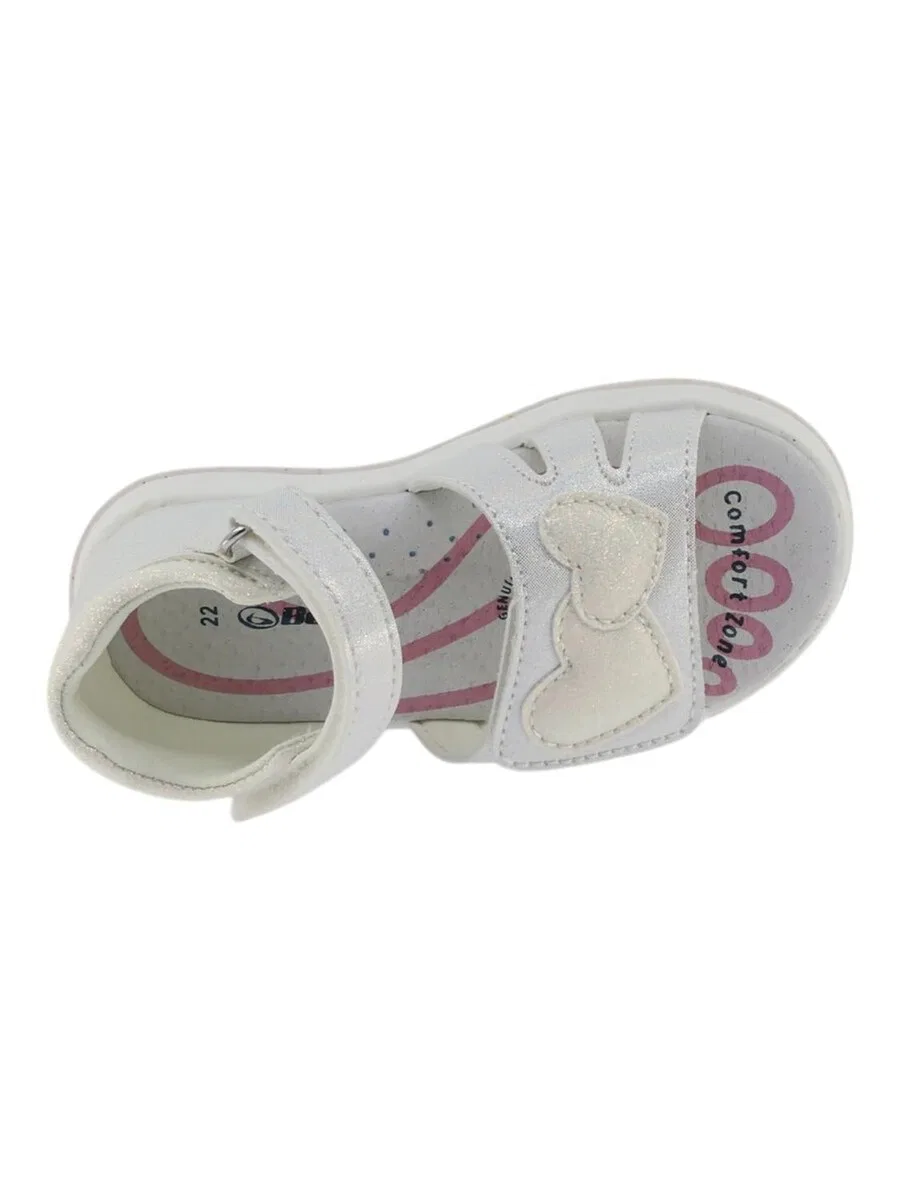 Сандалии Beppi 'Casual Sandal' жемчужно-белого цвета — фото 2