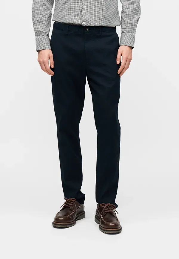 Брюки хлопковые Bleecker open structure seasonal quality Tommy Hilfiger Desert Sky
