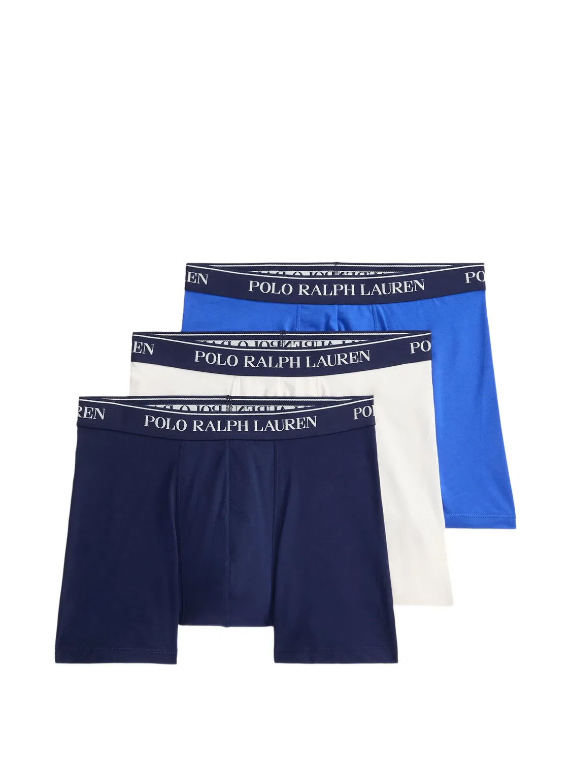 Трусы-боксеры, синие (набор из 3) Polo Ralph Lauren, синий