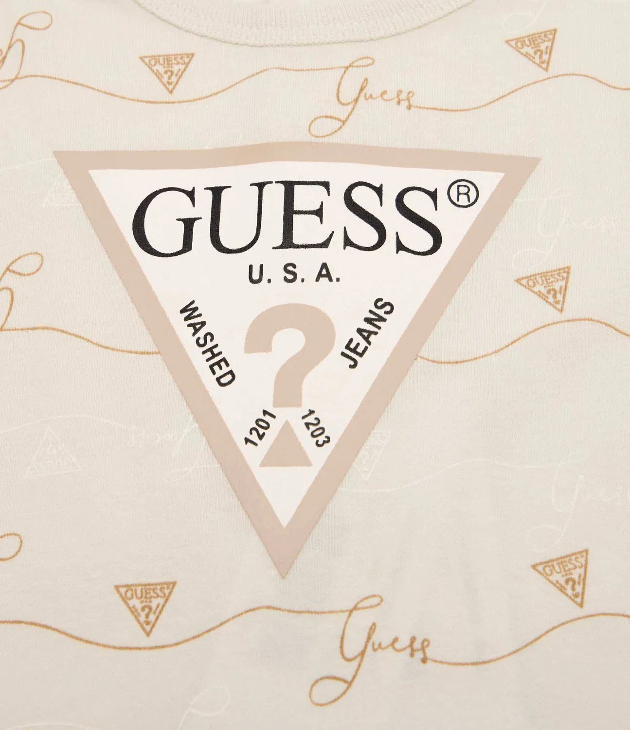Боди Guess, бежевый — фото 3