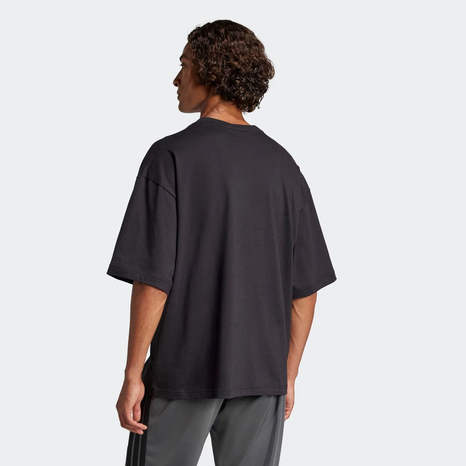 Детская футболка с 3-полосным логотипом Adidas Sportswear, Black — фото 3