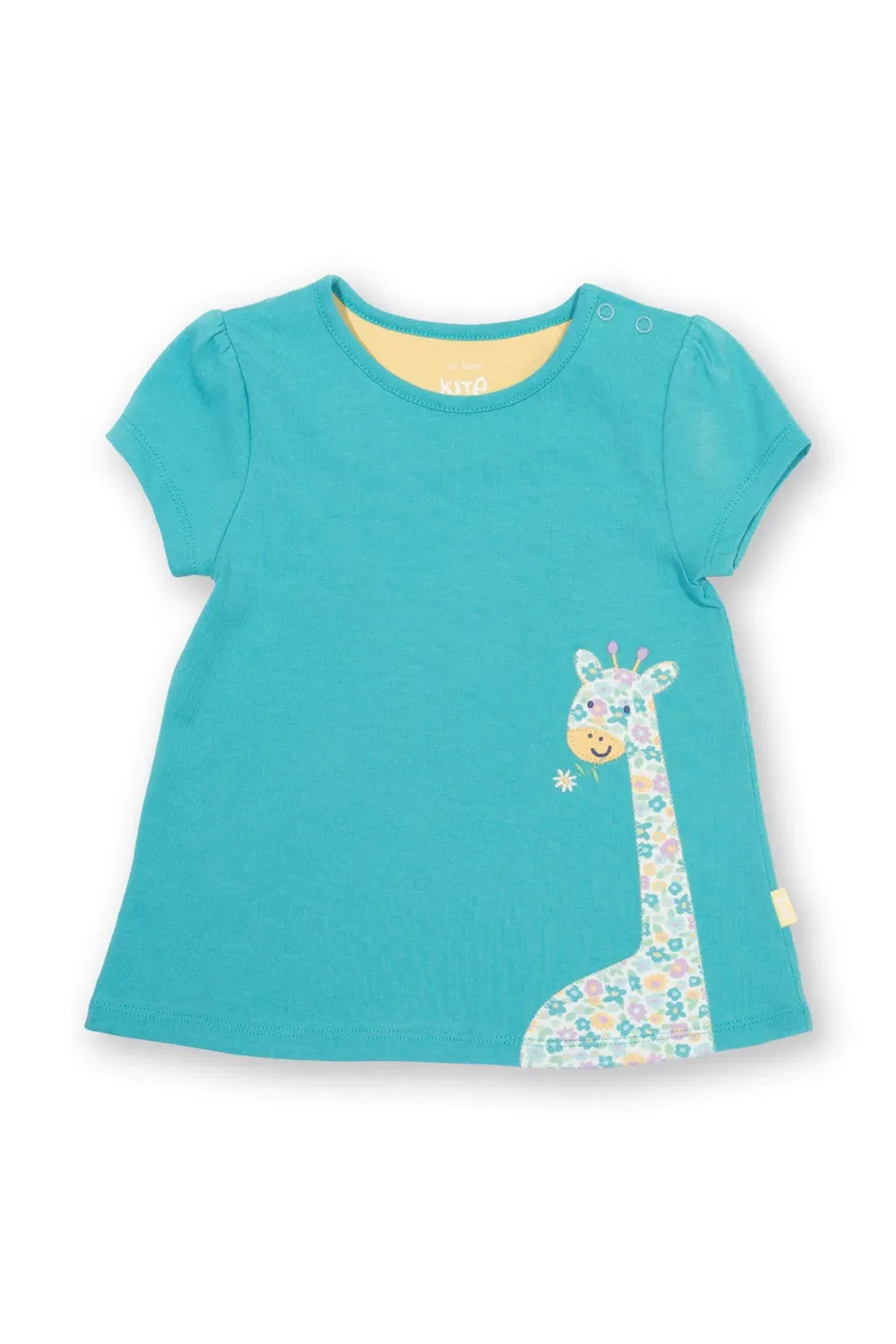 Детская туника с принтом Hello Giraffe Kite, Blue