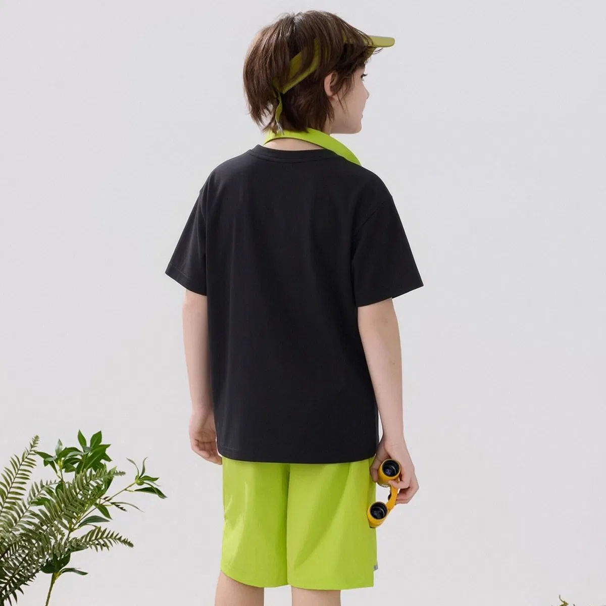 Детская футболка с круглым вырезом Jeep Grade School T Shirts, Black — фото 4
