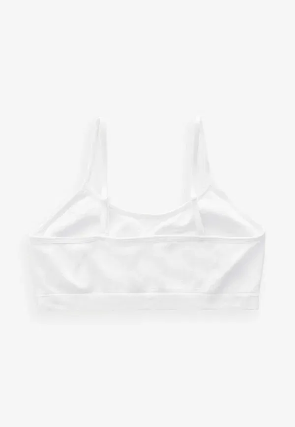 Топ Regular fit без швов, 2 шт, Seam Free Crop 2 Pack, Next, white, белый — фото 2