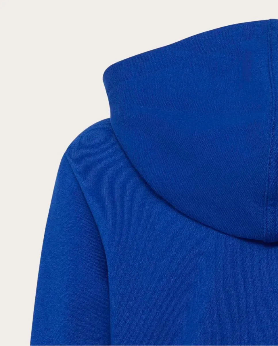 Детская худи с капюшоном для мальчиков хлопковая Essentials adidas, Азул — фото 3