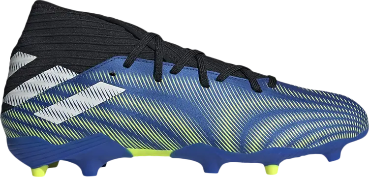 Бутсы Adidas Nemeziz.3 FG 'Tension Tape', синий — фото 2