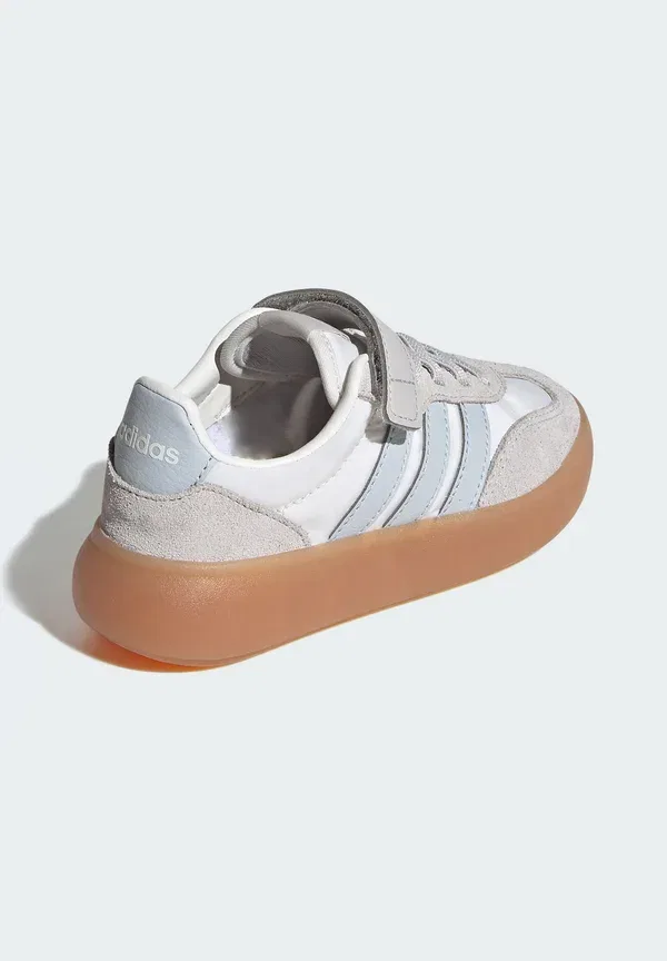 Детские туфельки Adidas Sportswear, белый/синий/серый — фото 4