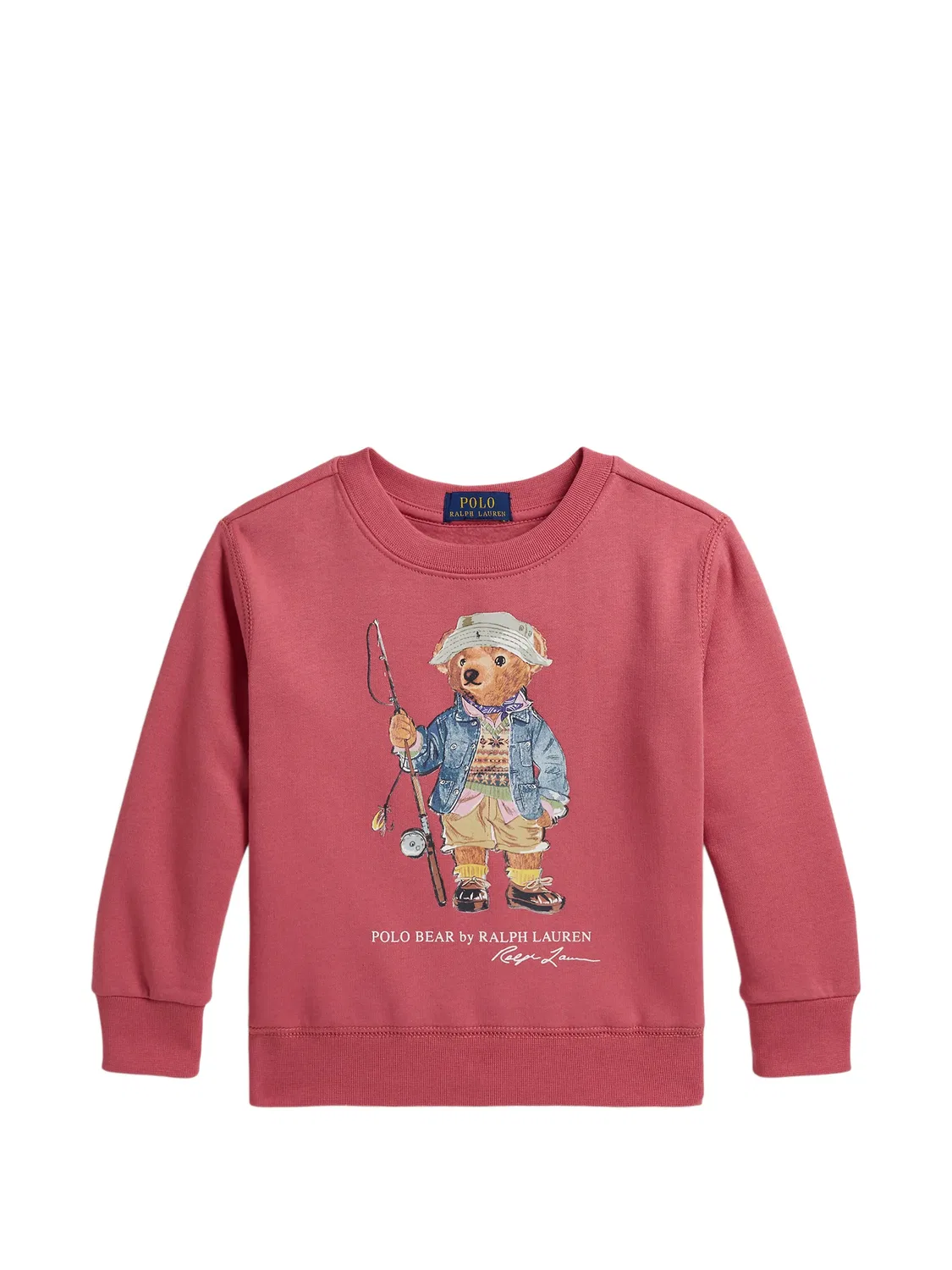 Свитер Polo Bear с графичным принтом Polo Ralph Lauren Kids, красный