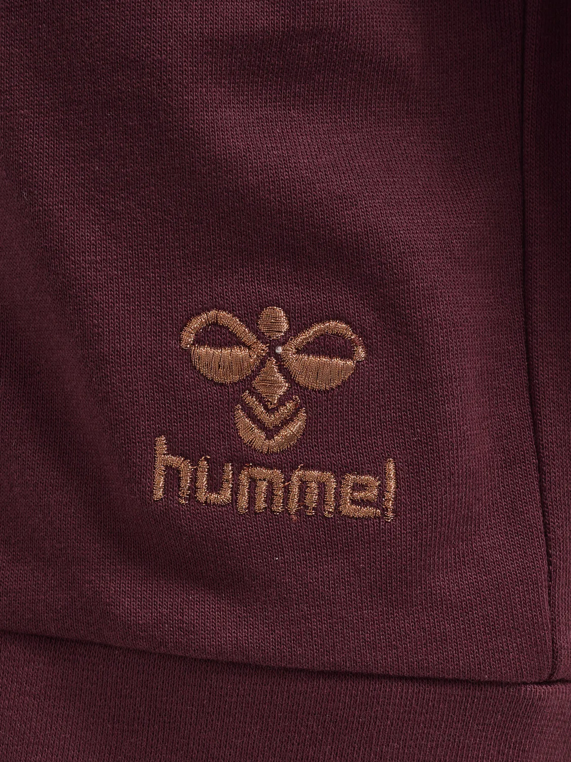 Детская куртка на молнии с воротником-стойкой Hmlpuk Hummel, Konigliches Rot — фото 3