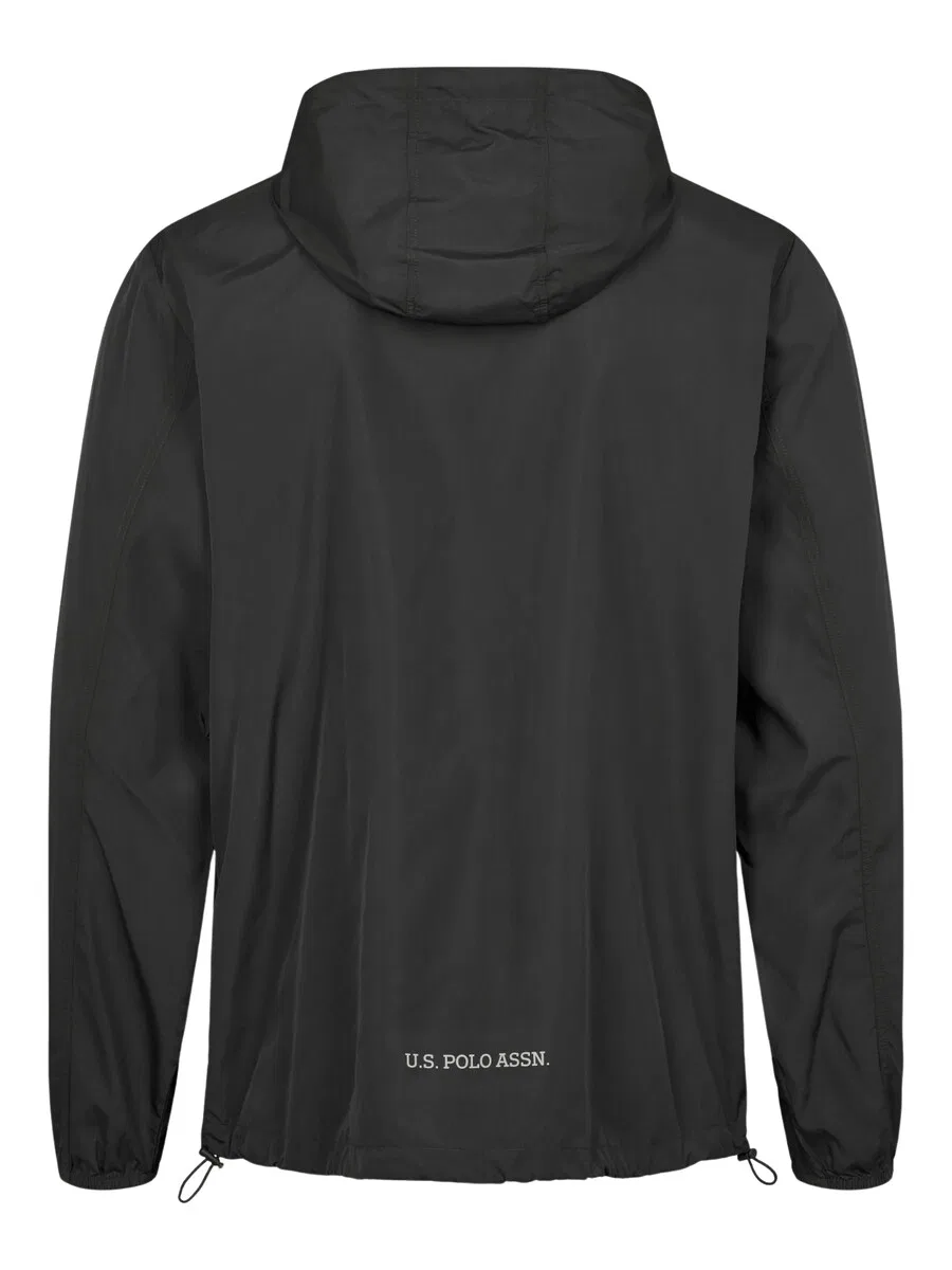 Куртка межсезонья 'UMOwe' черного цвета U.S. Polo Assn. — фото 2