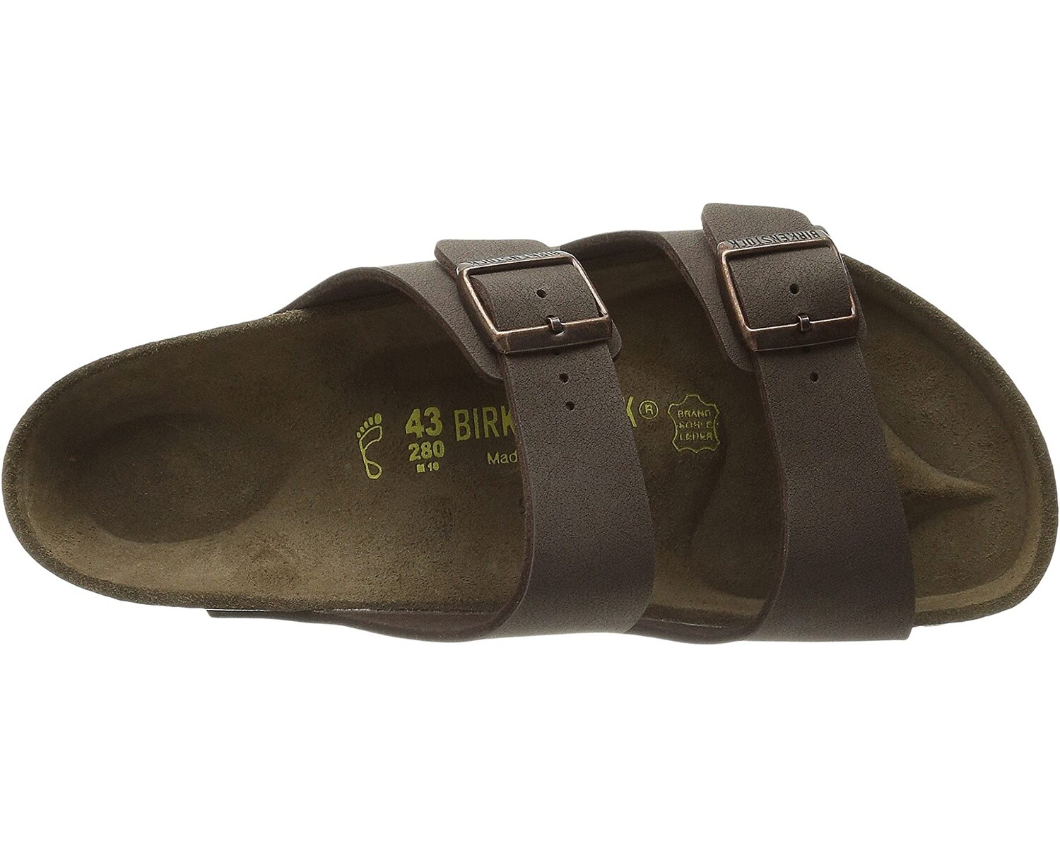 

Сандалии Arizona - Birkibuc (Unisex) Birkenstock, мокко биркибук