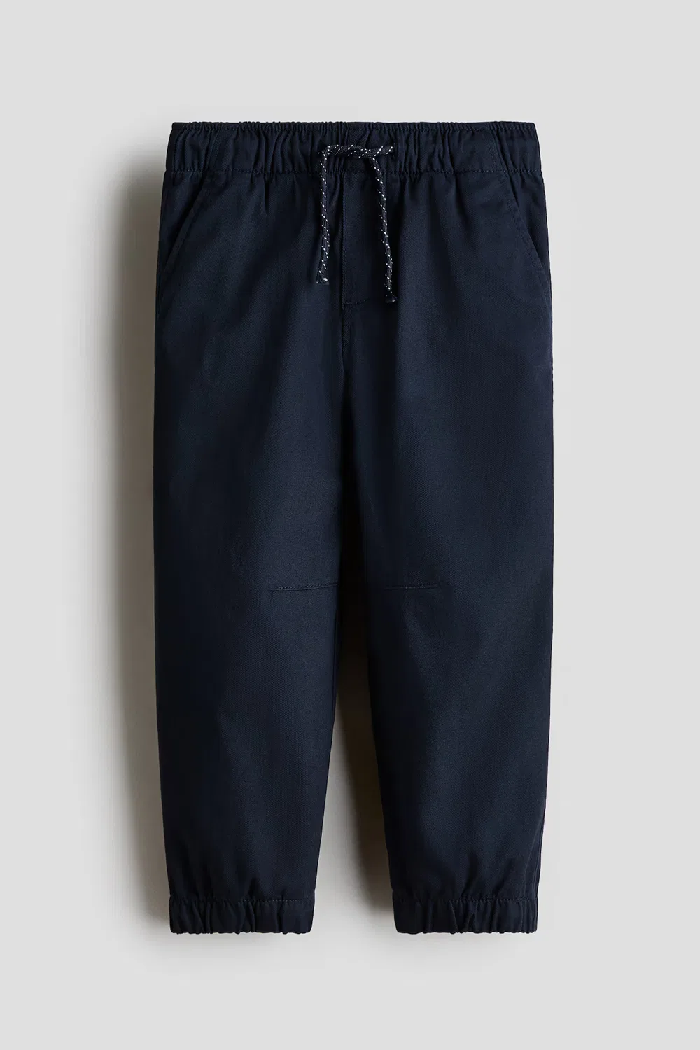 Спортивные штаны из хлопчатобумажной саржи H&M, Marineblau