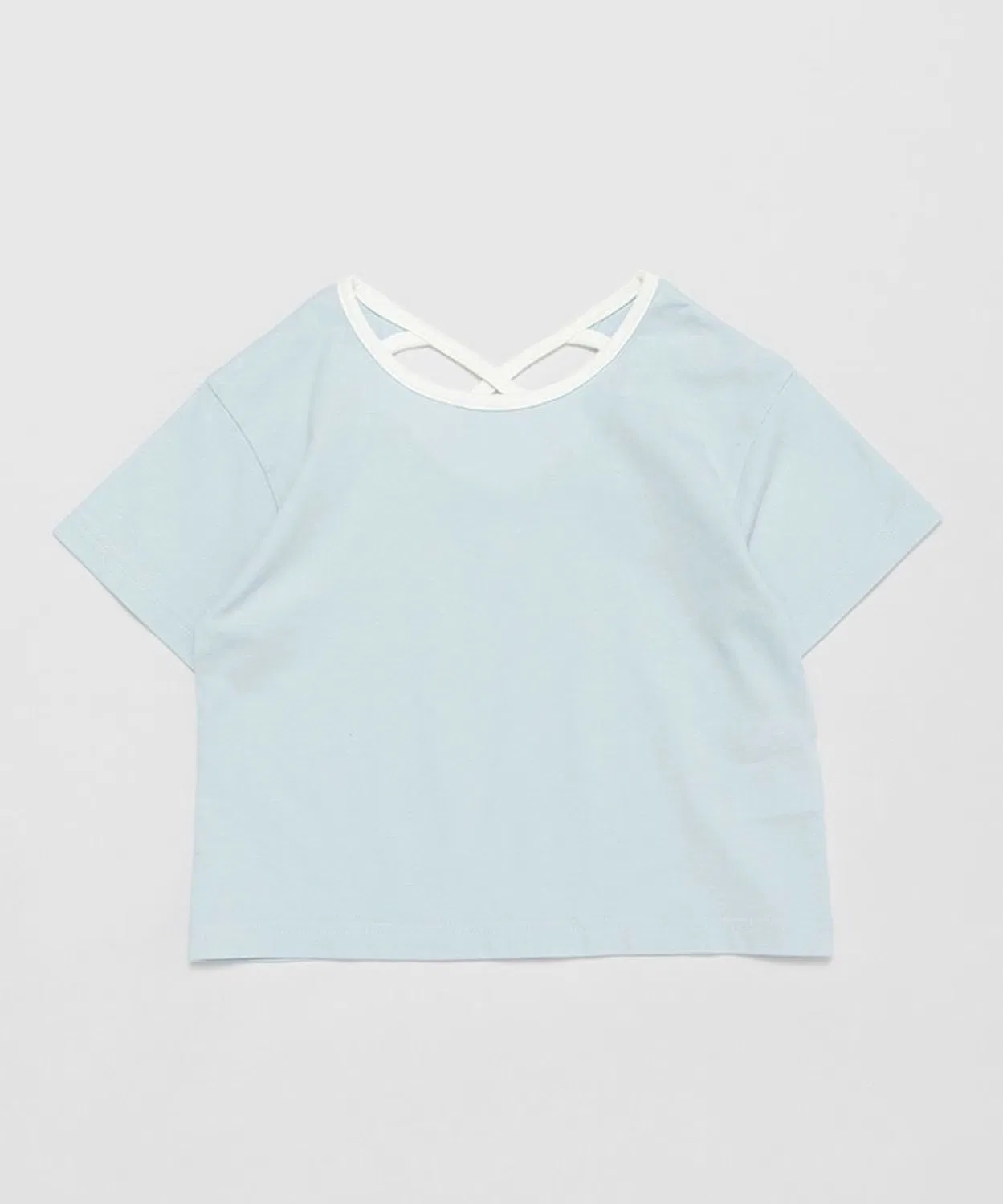 Детская футболка с длинным рукавомс вырезом на спине Branshes, Saks Blue