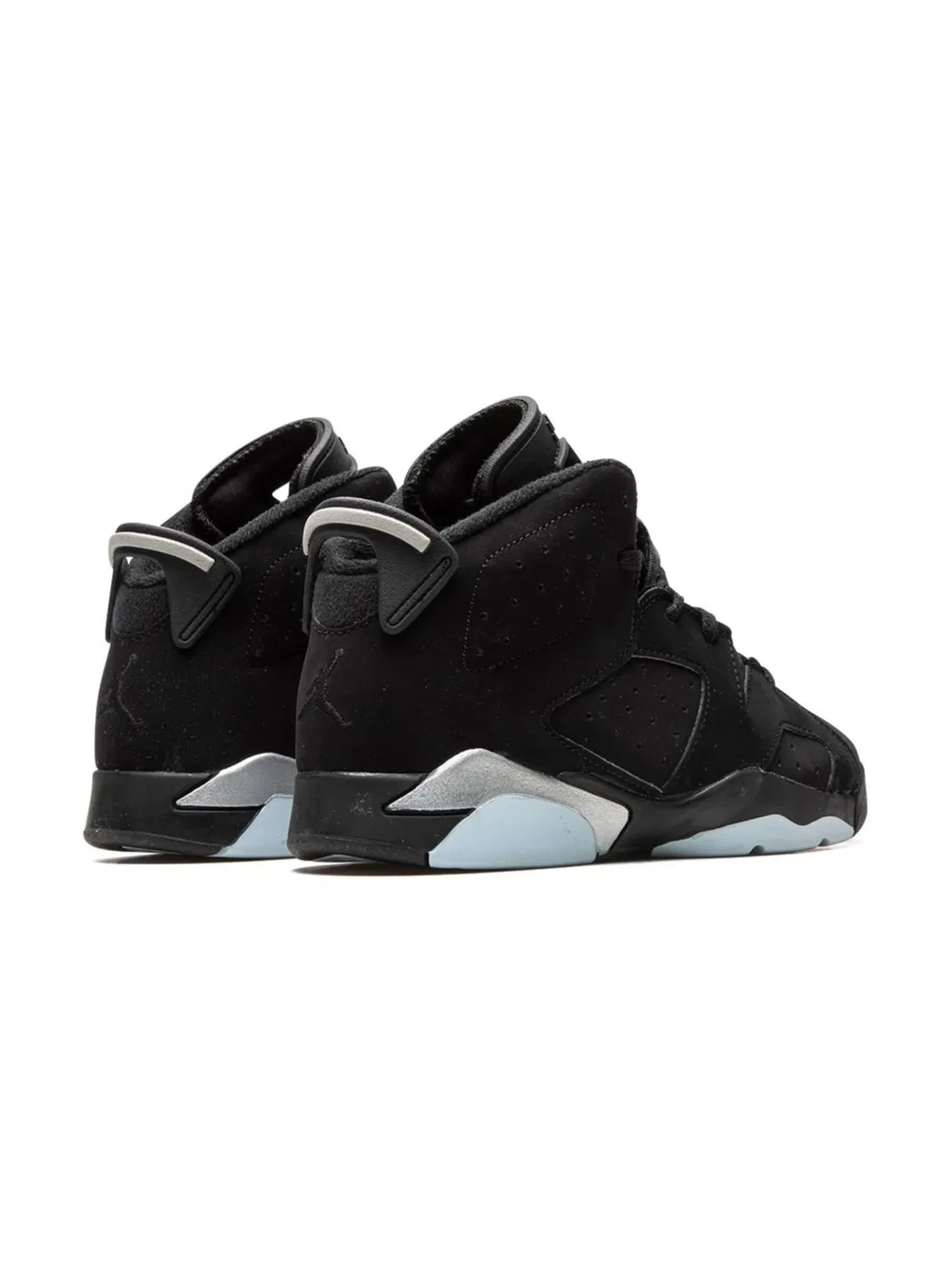 Кроссовки Air Jordan 6 "Chrome", черный — фото 3
