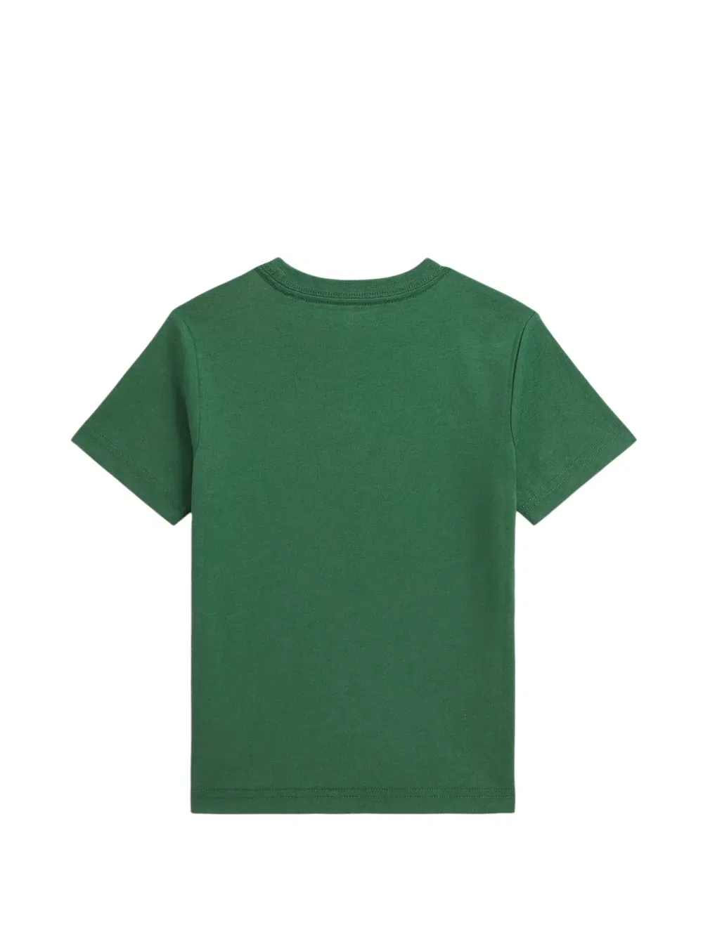 Футболка хлопковая Polo Ralph Lauren Kids, зеленый — фото 2